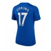 Cheap Chelsea Raheem Sterling #17 Home Football Shirt Women 2022-23 Short Sleeve